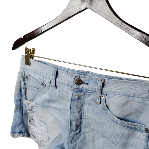 American Eagle Hi-Rise Festival Denim Shorts. Perfect! - Picture 3 of 6